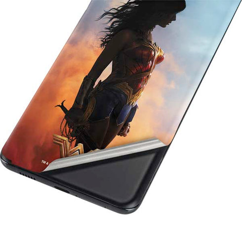 DC Comics Wonder Woman Movie Poster Stance Pose Galaxy S21 Ultra 5G Skin
